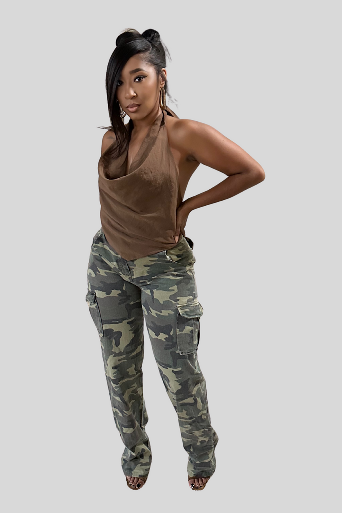Dessert Storm Corset Camo Pants